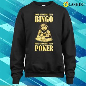 Grandpa Poker T shirt Grandpa Poker Funny Poker Gift T shirt 4