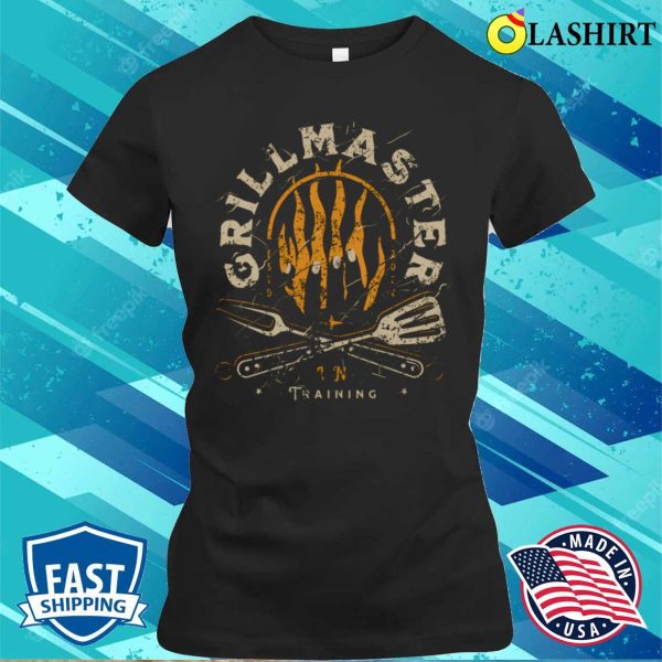 Grill Master T-shirt, Grill Master In Training Funny Grill T-shirt