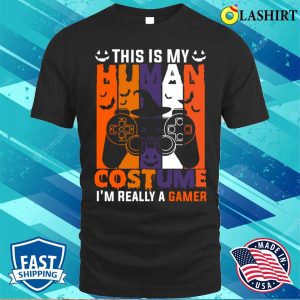 Halloween T shirt Gamer Funny Halloween T shirt 1