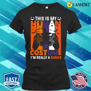 Halloween T shirt Gamer Funny Halloween T shirt 2