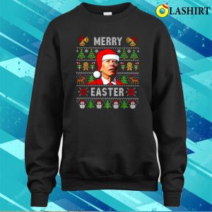 Happy Easter Biden Christmas Ugly Christmas Funny Joe Biden Christmas Shirt 4