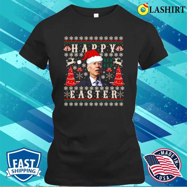 Happy Easter Christmas, Funny Easter Christmas, Merry 4th Of Easter Shirt