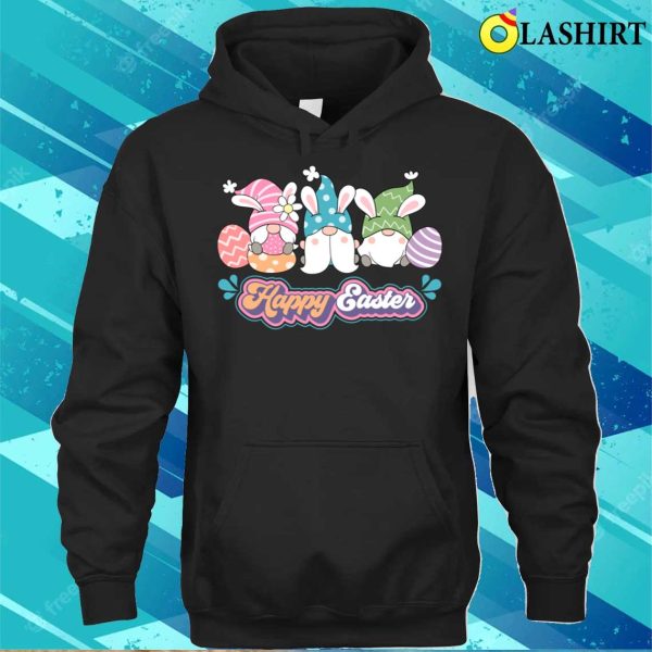 Happy Easter T-shirt, Happy Easter Bunny Rabbit Funny Easter Day Gnomes T-shirt