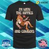 Hippies And Cowboys Funny Hippie Gift T-shirt