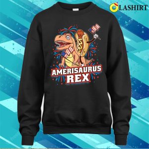 Hotdog T Rex Dinosaur 4th Of July Amerisaurus Funny Gifts T-shirt 3 Hotdog T Rex Dinosaur 4th Of July Amerisaurus Funny Gifts T shirt 4
