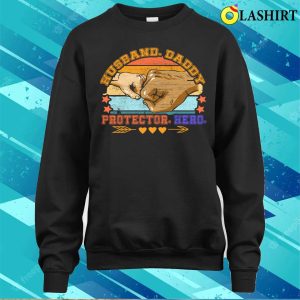 Husband Daddy Protect Hero Dad Vintage Papa Funny Father Day T-shirt 3 Husband Daddy Protect Hero Dad Vintage Papa Funny Father Day T shirt 4