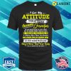 I Get Attitude From Crazy Grandpa She Knows More Than She Says Funny T-shirt