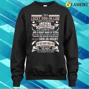 I Love My Mother In Law Shirt Lucky Son in law Of Awesome Mother in law T shirt 4
