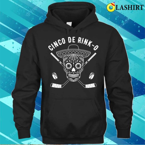 Ice T-shirt, Ice Hockey Player Goalie Cinco De Mayo Funny T-shirt