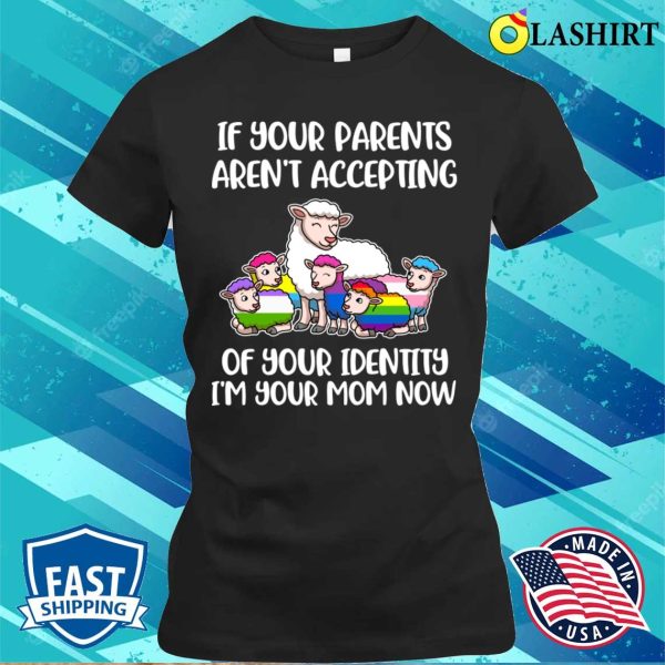 If Your Parents Arent Accepting Funny Lgbtq Gift T-shirt