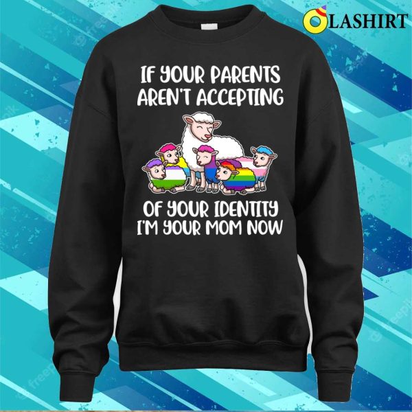 If Your Parents Arent Accepting Funny Lgbtq Gift T-shirt