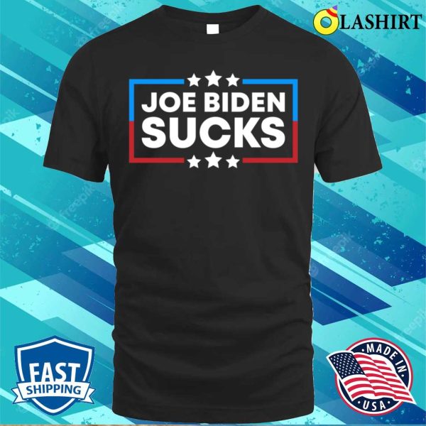 Joe Biden Sucks Funny Anti Biden Election Political T-shirt