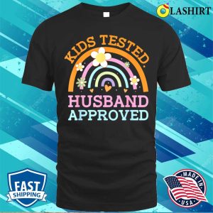 Kids Tested Husband Approved Funny Mom Humor Mother Cooking T shirt 1