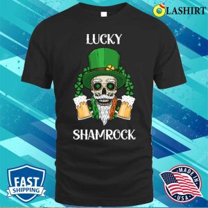 Lucky Shamrock St Patricks Day T shirtlucky Shamrock St Patricks Day Men Women Funny T shirt 1