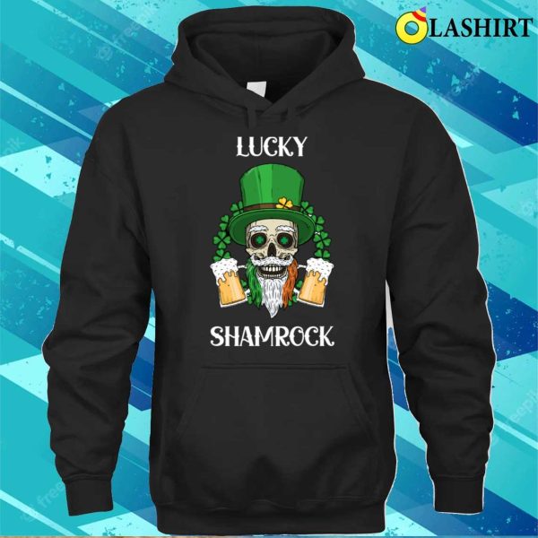 Lucky Shamrock St Patricks Day T-shirt,lucky Shamrock St Patricks Day Men Women Funny T-shirt