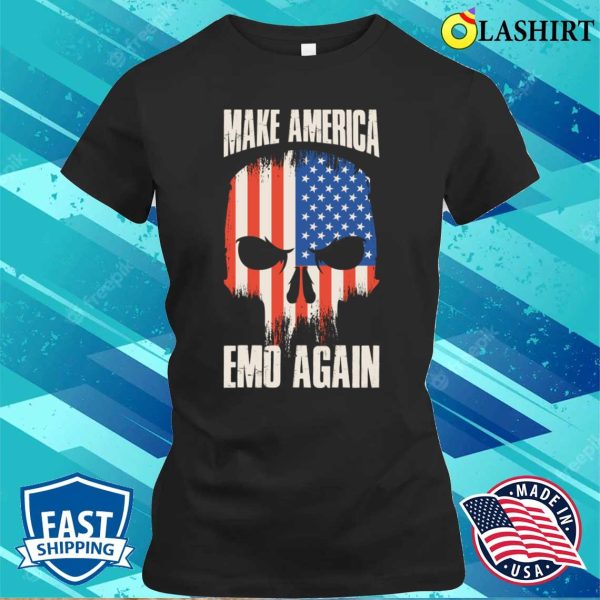 Make America Emo Again Funny Goth Gift T-shirt