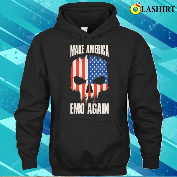 Make America Emo Again Funny Goth Gift T-shirt