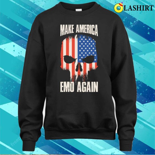 Make America Emo Again Funny Goth Gift T-shirt