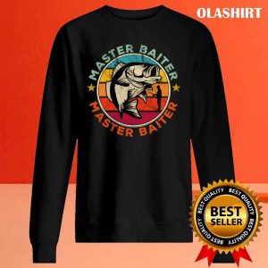 Master Baiter Vintage Bass Fishing Funny Camping T shirt 2
