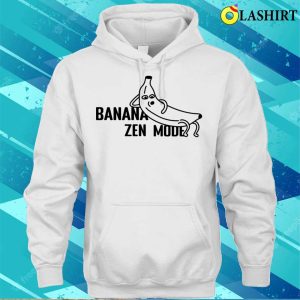 Meme T shirt Banana Zen Mode T shirt 3