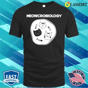 Meowcrobiologist Funny Microbiologist T shirt 1