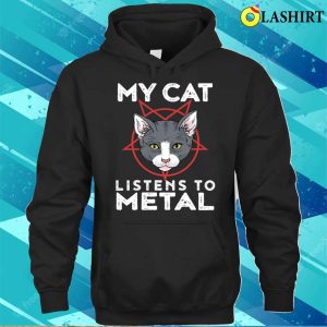 Metal Metal Cat Funny Music Gift T shirt 3