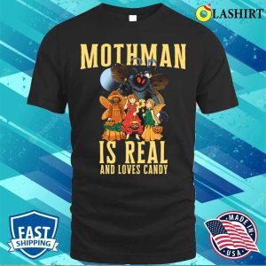 Mothman Funny Halloween Urban Legend Cryptid T shirt 1