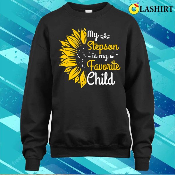 My Stepson Is My Favorite Child Funny Family Humor T-shirt