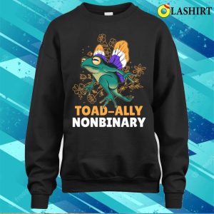 Nonbinary Pride Frog Funny Nonbinary Gift T-shirt 3 Nonbinary Pride Frog Funny Nonbinary Gift T shirt 4