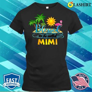 Official Sea Art Flamingo Funny Blessed To Be Called Mimi Outfit Mom T-shirt 1 Official Sea Art Flamingo Funny Blessed To Be Called Mimi Outfit Mom T shirt 2