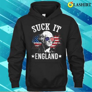 Official Suck It England Funny 4th Of July George Washington 1776 T shirt 3