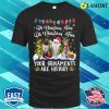 Oh Christmas Tree Your Ornaments Are History Cat Lover Pajamas T-shirt