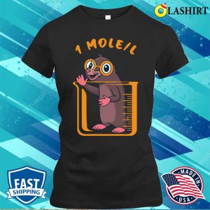 One Mole Per Litre Funny Chemistry Science T shirt 2