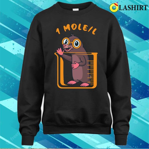 One Mole Per Litre Funny Chemistry Science T-shirt