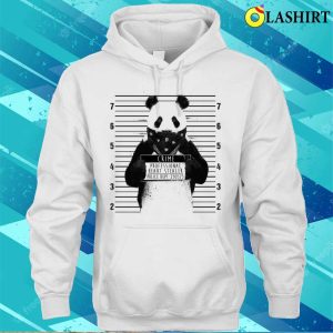Panda Crime Professional Heart Stealer Funny Panda T shirt 3