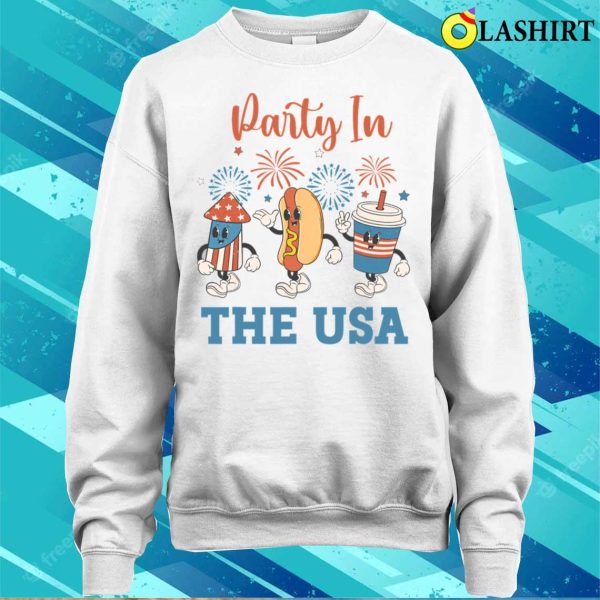 Party In The Usa 4th Of July Funny Party Usa Summer Family T-shirt