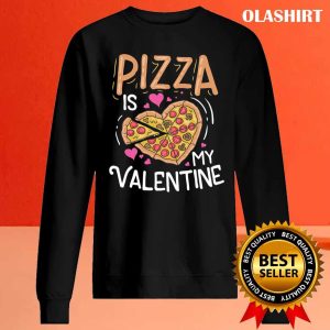 Pizza Is My Valentine Funny Valentines Day Boys Kids T shirt 2