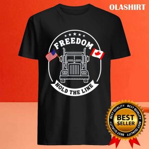 Roll Over Image To Zoom In Brand Freedom Convoy Trucker Tshirt 4