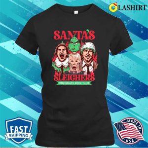 Santas Sleighers Sweatshirt Christmas Funny Sweatshirt Grinch Sweatshirt 2