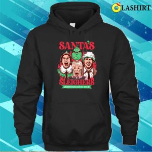 Santas Sleighers Sweatshirt Christmas Funny Sweatshirt Grinch Sweatshirt 3
