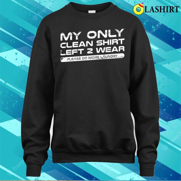 Satire T-shirt, My Only Clean Shirt Funny T-shirt