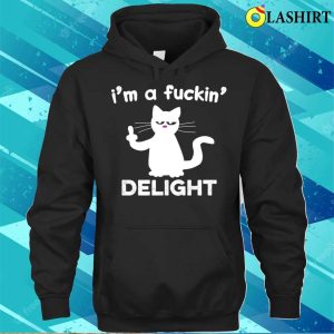 Scarsam Funny T-shirt, Im A Fucking Delight Funny Pet Cat Kitty Butt Graphic T-shirt 2 Scarsam Funny T shirt Im A Fucking Delight Funny Pet Cat Kitty Butt Graphic T shirt 3