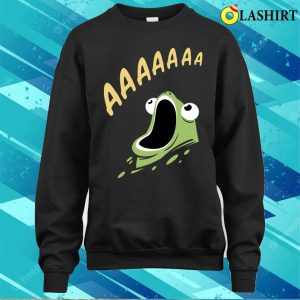 Screaming Frog T shirt Funny Screaming Froggy Loud Toad T shirt 4