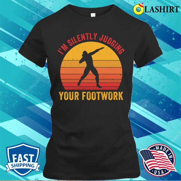 Shot T-shirt, Shot Putt Athlete Funny Shot Putter Throwing Footwork T-shirt