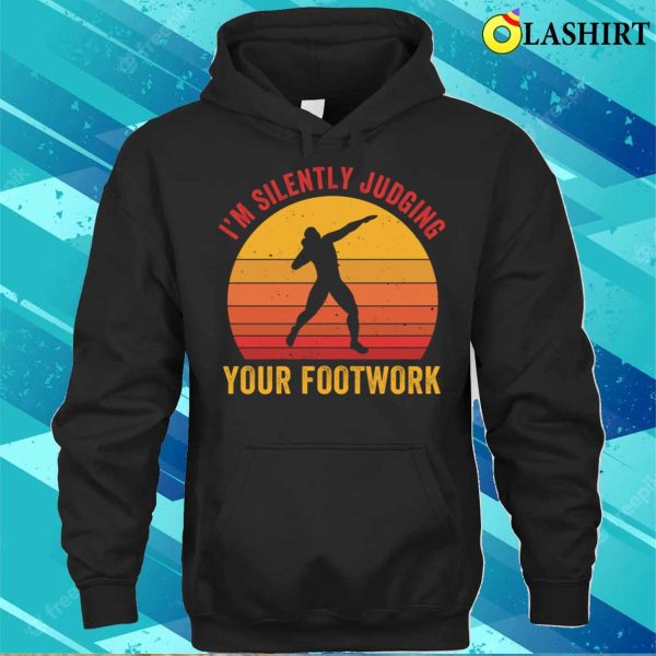 Shot T-shirt, Shot Putt Athlete Funny Shot Putter Throwing Footwork T-shirt