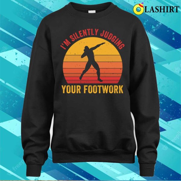 Shot T-shirt, Shot Putt Athlete Funny Shot Putter Throwing Footwork T-shirt