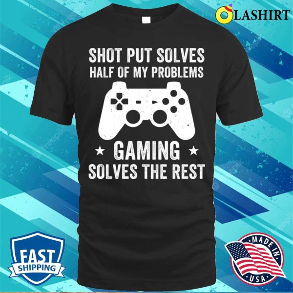 Shot T-shirt, Shot Putt Athlete Funny Shot Putter Track And Field T-shirt