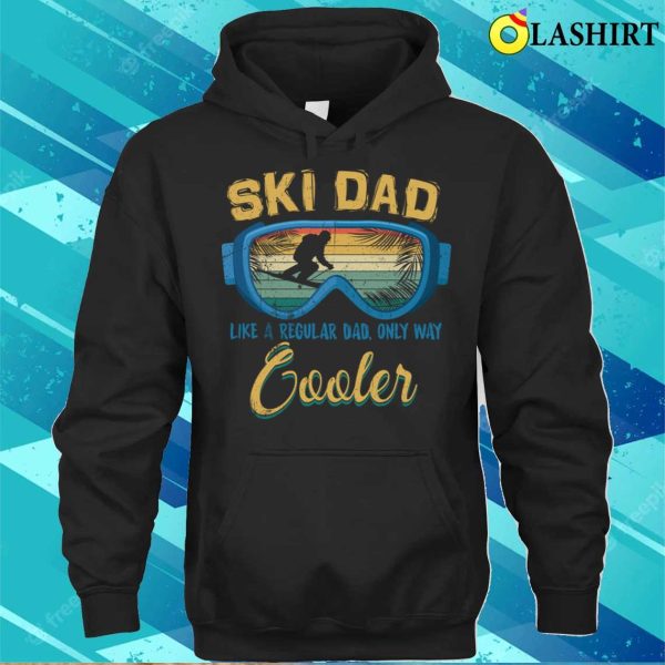 Ski Dad Funny Winter Sports Skiing Lover Father’s Day T-shirt