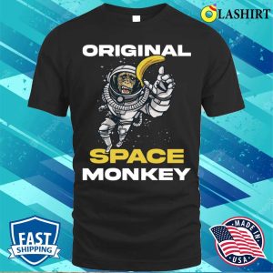 Space Monkey Funny Space Gift T shirt 1