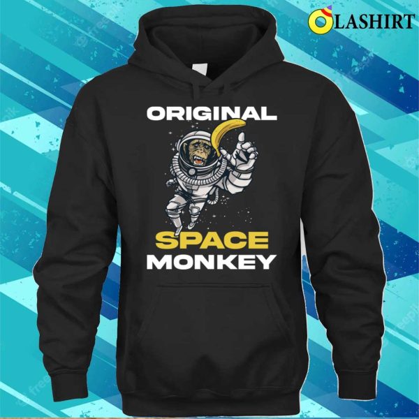 Space Monkey Funny Space Gift T-shirt